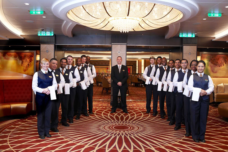 Crew welcoming passengers - Cruise Ship Job Shore Excursion Staff