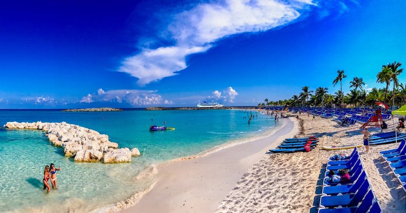 NCL's Private island - Great Stirrup Cay