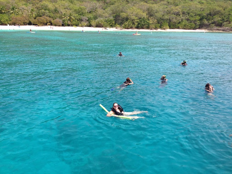 Snorkeling in St Johns