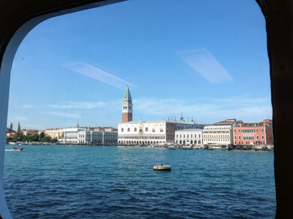 View of Venice from Cruise Ship