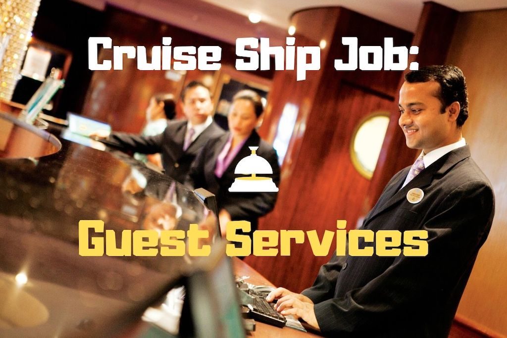 Cruise Ship Job Receptionist