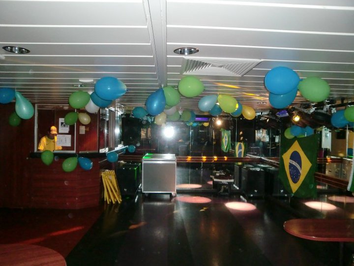 Brazilian Party Crew Bar cruise Ship