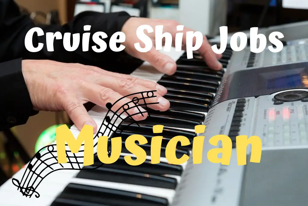 cruise ship musician job description