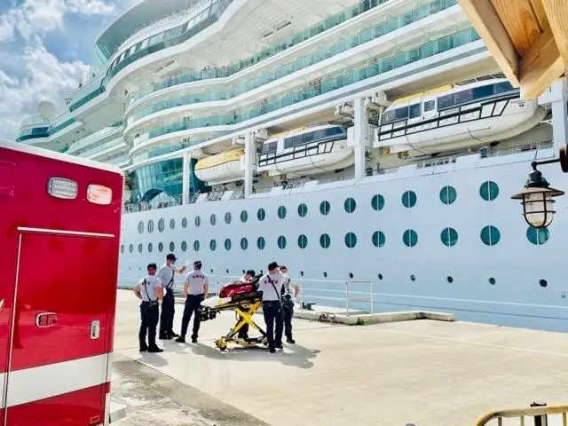 Cruise Ship Medical emergency