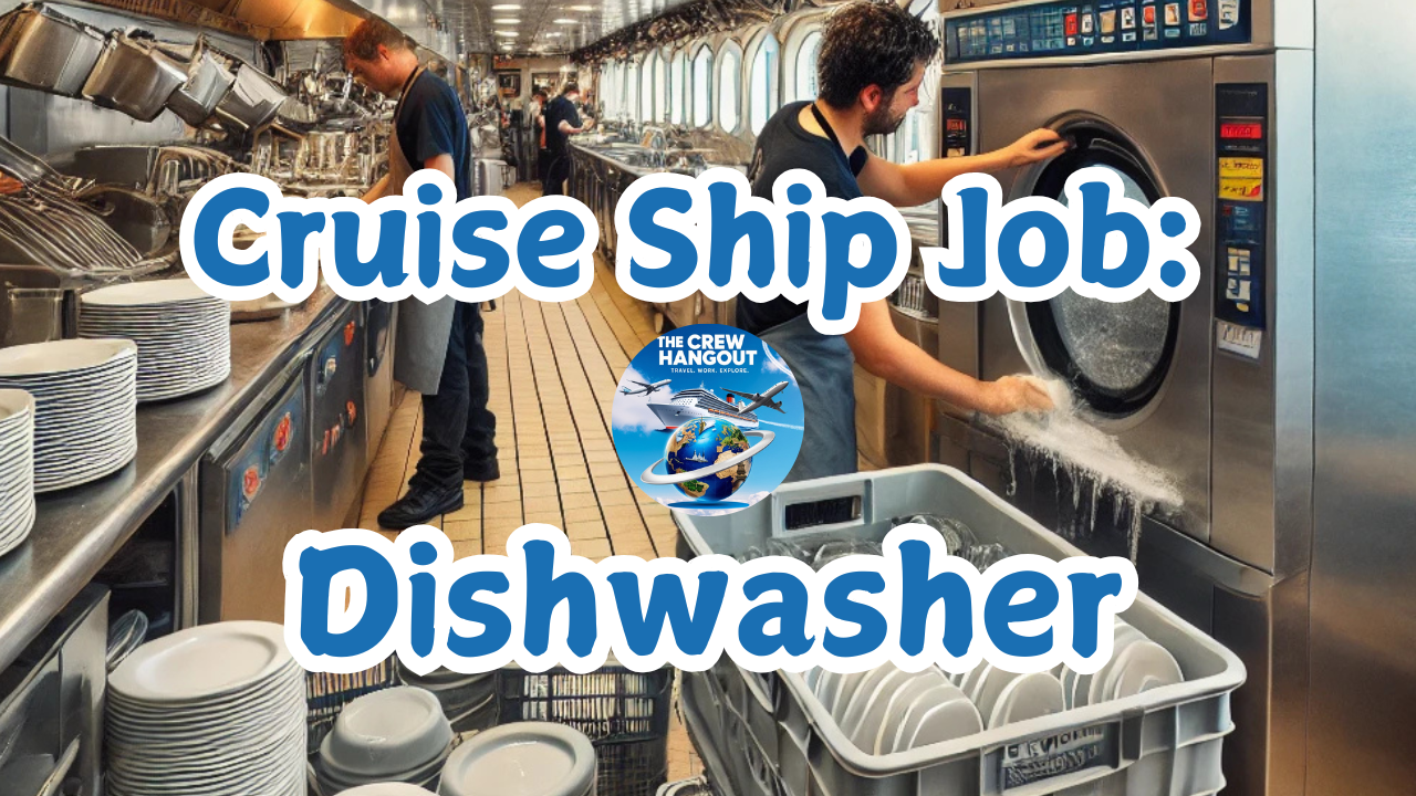 Cruise Ship dishwasher