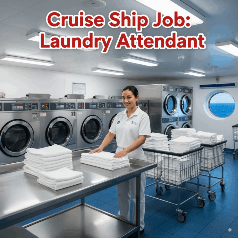 What It’s Like to Work on a Cruise Ship as Laundry Attendant